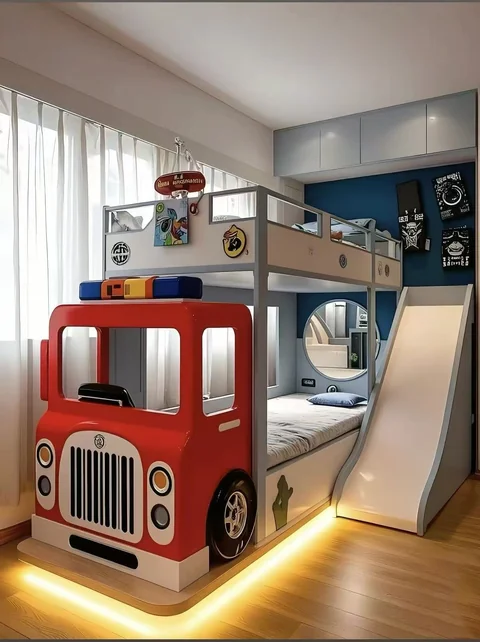 Fire truck rooms · 07 · AI concept