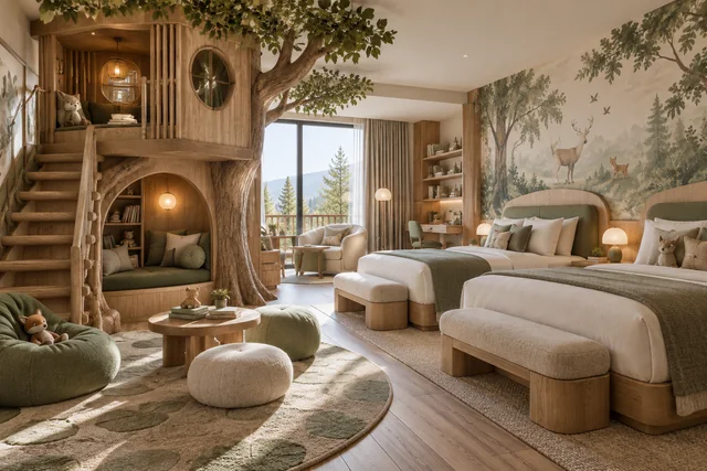 Forest Hideaway — Design concept visual